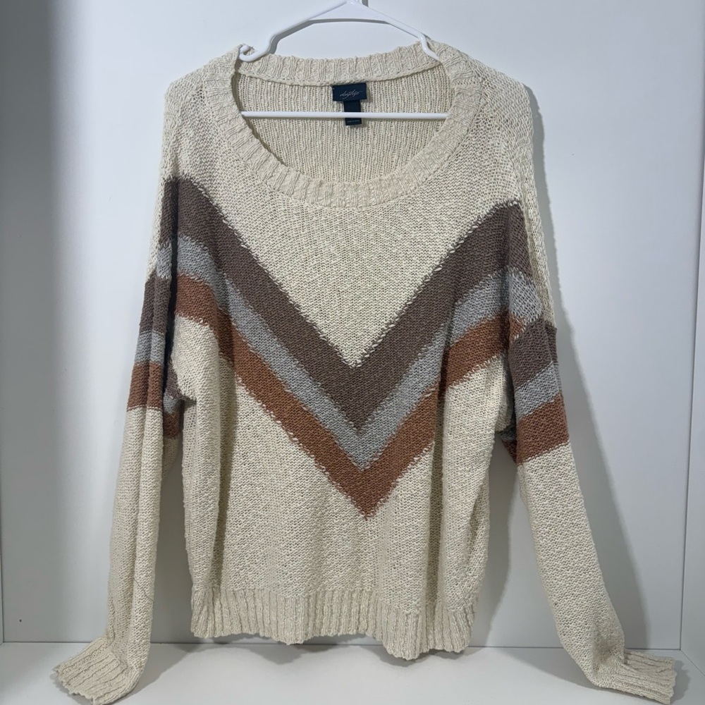 Buckle 100% cotton Patterned Sweater